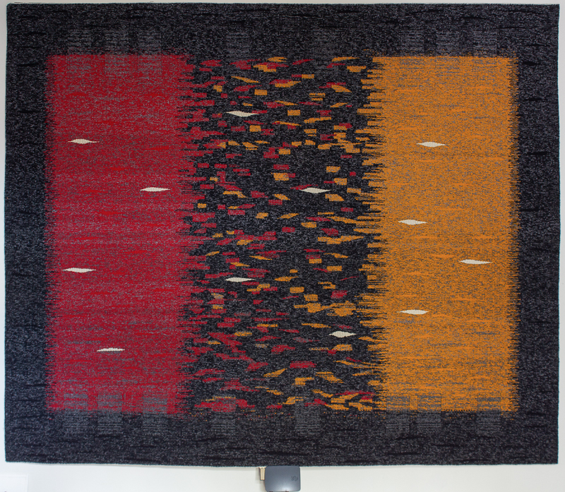 Metamorphosis - audio interactive tapestry weaving